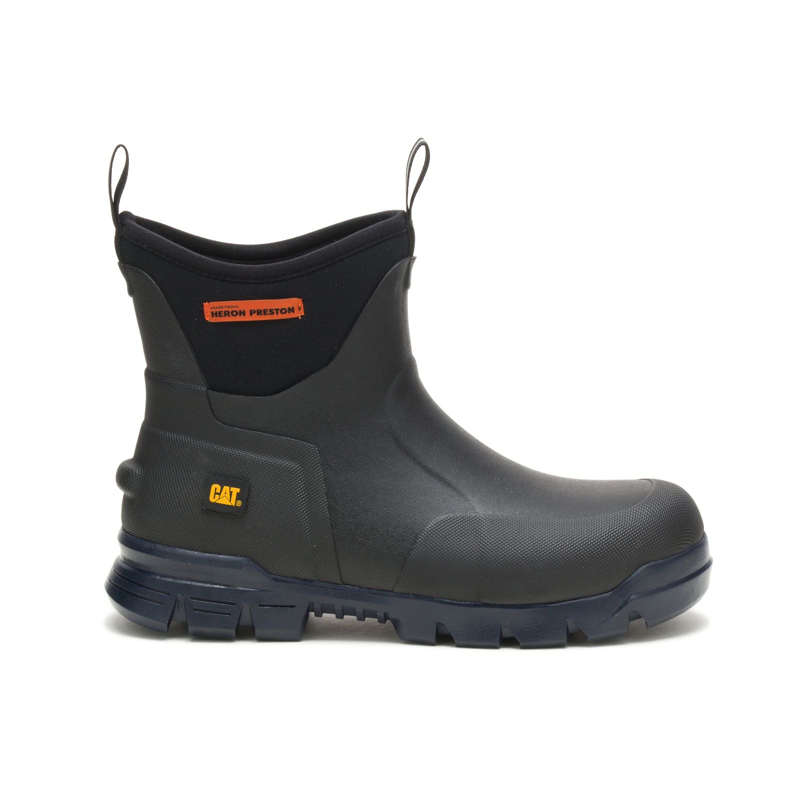 Caterpillar Heron Preston X Cat Stormers 6'' Philippines - Mens Rubber Boots - Black 27086GEBY